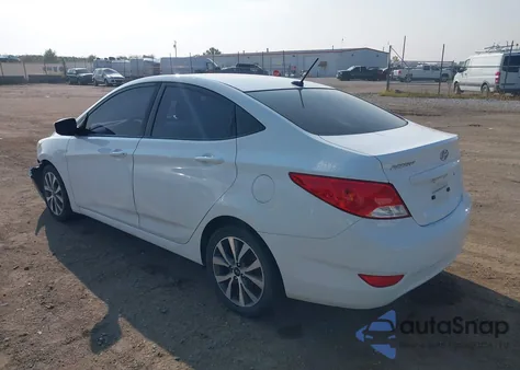 2017 Hyundai Accent Value Edition z USA, uszkodzony, nr VIN KMHCT4AE9HU282743